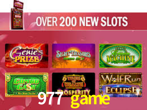 Interface do App 977 game